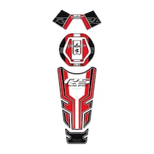 Bajaj Pulsar RS 200 Siyah Kırmızı Tank Pad Set