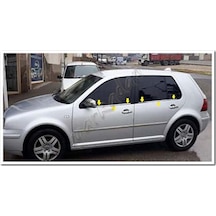 Db Chrome Vw Golf 4 Cam Çıtası Nikelajı 1998-2004 4 Parça  P.Çelik