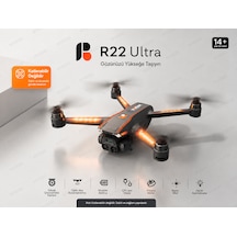 Nvg R22 Ultra Drone Hd Kamera Çift Kameralı Drone Fırçasız Motor Optik Akış Sabitleme Uzaktan Kumandalı Drone