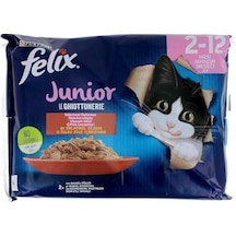 Felix Junior Yavru Yaş Kedi Maması 85gr 4lü