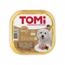 Tomi Kümes Hayvanlı Pate Yetişkin Köpek Konservesi 300 G