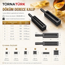 Kuyumculuk Döküm Derece Kalıp Metalik