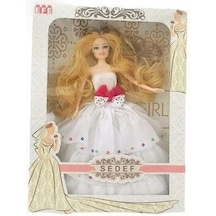 Efe Toys Sedef Gelinlikli Oyuncak Manken Bebek