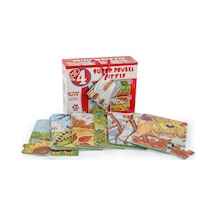 2488 Dıytoy Süper Renkli 4'Lü Puzzle - Mevsimler - 8 12 16 24 Par