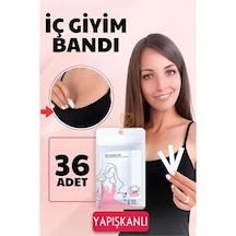 Zenvac İç Giyim Bandı Çift Taraflı Yapışkanlı Su Geçirmez 36 Adet 720406 Zenvac29
