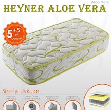 Babyhopeankara 90X180 Ortopedik Yatak | 90*180 Heyner Aloe Vera Yaylı Yat