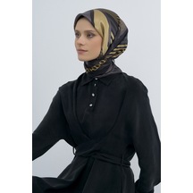 Armine Saf İpek Sura Eşarp-2026 İlkbahar-yaz- 952100d Siyah