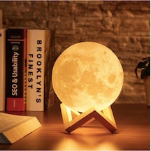 Dekoratif Ay Gece Lambası Dekoratif Küre Led