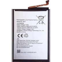 Tecno Pop 5 Lite Batarya Pil
