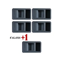 Renault 9 R9 Brodway Kapı İç Açma Kolu Takımı 4 Adet + 1 Adet Hed