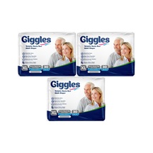 Giggles Hasta Bezi Yetişkin Bel Bantlı Tekstil Yüzey Xl 90adet XL