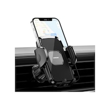 Joyroom Jr-zs259 Hava Firar Kancası Araca Monte 360 Derece Braket Tutucu 4.7-6.9 İnç Cep Telefonu İçin