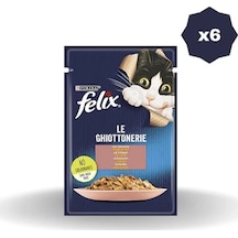 Felix Kedi Yaş Mama Somonlu 85 Gr - 6 Adet