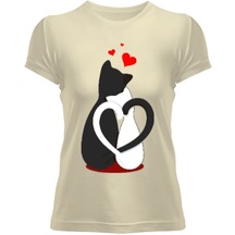 Aşk Kadın T-Shirt Kadın Tişört (525398407)