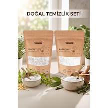 Doznest Doğal Temizlik Seti: Karbonat 500 Gr Ve Limon Tuzu 500 Gr