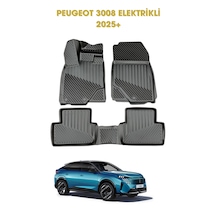 Peugeot 3008 Elektrikli 2025+ İle Uyumlu 3d Oto Paspas Premium