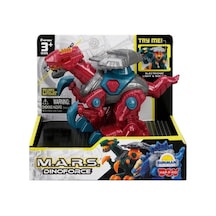 Trex Dinazor Işıklı Ve Sesli Happy Kid Mars Dınoforce - Kırmızı Trex