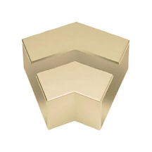 60x25 45 Derece Ortadan Kanallı Dirsek Bronz 2li Bronz 60x25 45 Derece Ortadan Kanallı Dirsek Bronz 2li Bronz