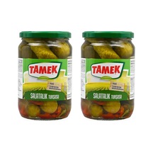 Tamek Salatalık Turşusu 680 Gr Cam X 2 Adet