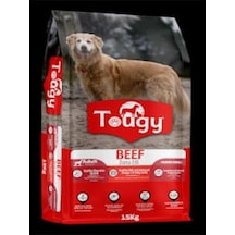 Tougy Beef Dana Etli Köpek Maması 15 Kg Yetişkin Köpekler İçin Kuru Mama