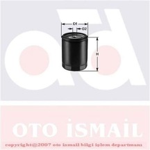 BOSCH 451103370 YAĞ FİLTRESİ ASTRA F G VECTRA B C 02- CORSA A B C