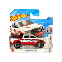 Hot Wheels Tekli Arabalar 2020 Ram 1500 Rebel Beyaz Hyw91