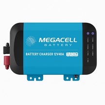 Megacell 12v 40 Ah Akıllı Lifepo4 Şarj Cihazı