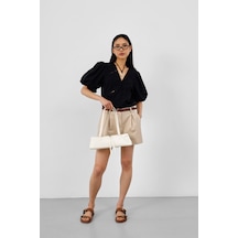 Shule Bags Core Basic Baget Çanta Vanilya