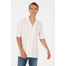 U.s. Polo Assn. Erkek Beyaz Gömlek Örme 50306877-vr013 Beyaz