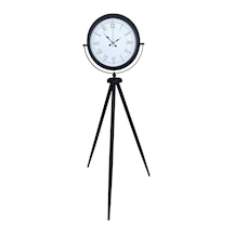 Büro Ev Ofis Hediyesi İçin Dizayn Siyah Tripod Ayaklı Saat Diğer