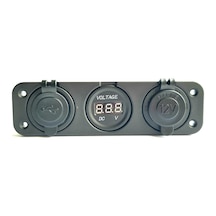 Marin Çakmaklık+Usb Soketi+Voltmetre