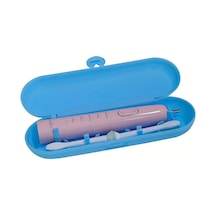 Xuweiwei Blue Evrensel Elektrikli Diş Fırçası Kılıfı - Taşınabilir Yıkanabilir Seyahat Saklama Kutusu Mavi