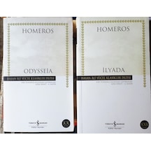 Homeros İlyada-odysseia 2 Kitap Takım İş Bankası Yayınları