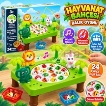 Hayvanat Bahçesi Balık Oyunu Çok Renkli