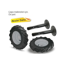 Bartech Benzinli Çapa Makinesi Tekerlek Takımı Akslar Dahil