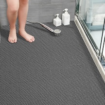 Banyo Duş Havuz- Z Mat Petek Kaydırmaz Pvc Paspas Gri En 90 X1mt