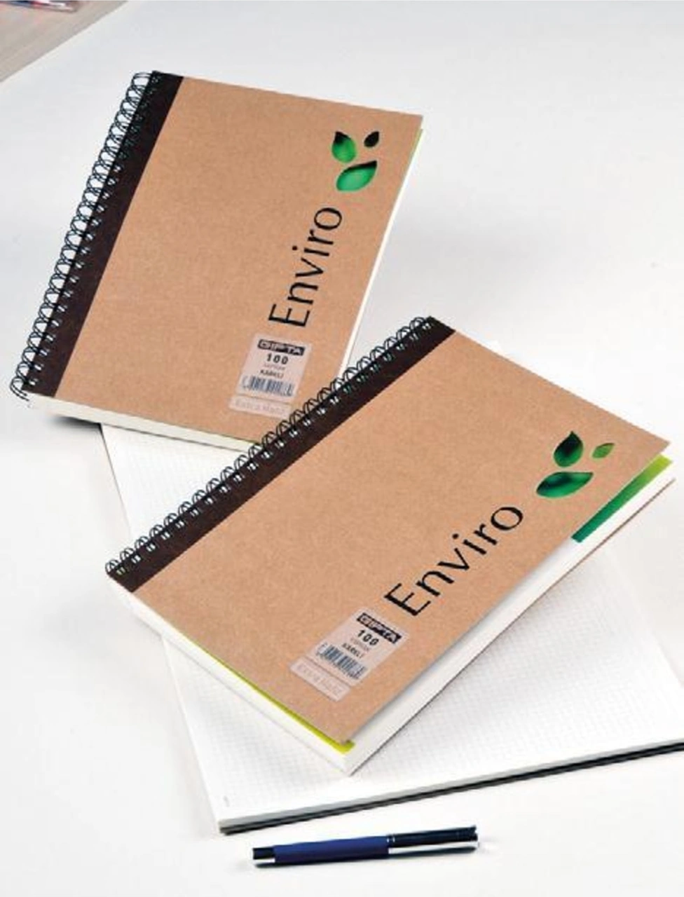 Defter 17x24 100/4 Kraft Sk Spiralli Envıro 1794 /