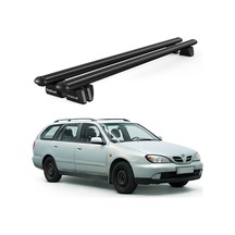 Pençe Nissan Primera W11 1997-2002 Uyumlu Siyah Ara Atkı Port Bagaj Tavan Barı