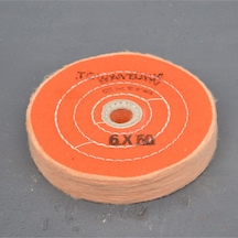 6 X 60 X Delik 20 - 22 Mm Turuncu Delik Polisaj Cila Bezleri - Polisaj Cila Keçesi 150 Mm