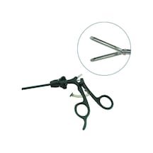 Barışhan Medikal Laparoskopik Reusable Delik Yuvası Pense 5 x 330 MM 40 MM Çene Siyah
