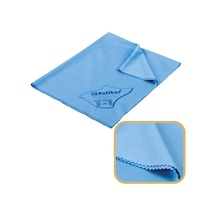Polikur 3220 Universal Mikrofiber Cam Temizlik Bezi 40X50 Cm Mavi 1 Adet