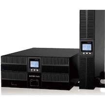 UPRT 11 10 Kva Rack Tower 10000 VA Online Ups 16*9 Ah Akü 5/15 Dakika Kesintisiz Güç Kaynağı