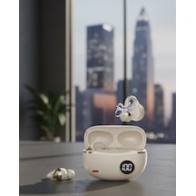 Handsfree Kablosuz Bluetooth Kulaklık Kristal Net Ses 2 Kurdele Küpe  Çok  Renkli