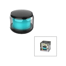Kavanoz Modeli - Mika Gövdeb Luetooth Wireless Mini Hoparlör Speaker Usb Şarjlı - Işıklı5w 5365