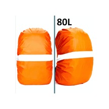 Omeniv 80lt Turuncu Reflektörlü Kılıf Sırt Çantası Kılıfı Toz
