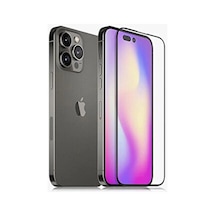 Northcity Iphone 14 Pro Max Uyumlu 9d Tam Kaplayan Parmak Izi Bırakmayan Ekran Koruyucu Film
