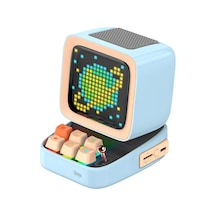 Ditoo Pixel Art Taşınabilir Hoparlör, 256 Led Uygulama Kontrollü Ekran, Mekanik Rgb Klavye, Oyunlar, Alarmlar İle Bluetooth Kablosuz Yüksek Sesli Hoparlörler