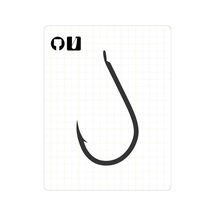 Fudo 1001 Chinu Black Nikel Olta Iğne Kanca