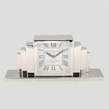 Vitale Sılver Metal Kare Saat 7 15 33 Cm