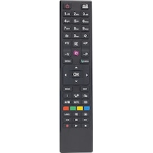 Vestel Uyumlu -seg-regal Kare Göbek Mor Tuşlu Lcd Led Tv Kumanda